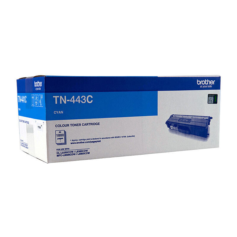 Brother TN443C Cyan Genuine Toner Cartridge