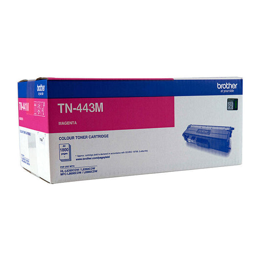 Brother TN443M Magenta Genuine Toner Cartridge