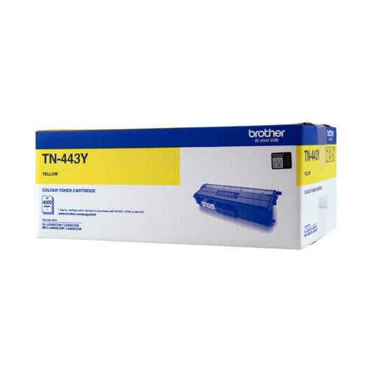 Brother TN443Y Yellow Genuine Toner Cartridge