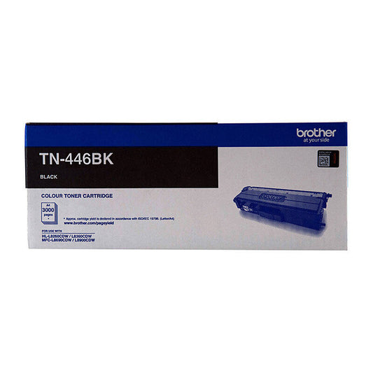 Brother TN446BK Black Genuine Toner Cartridge