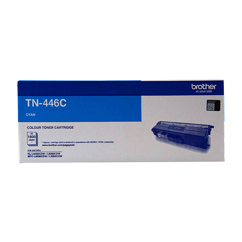 Brother TN446C Cyan Genuine Toner Cartridge