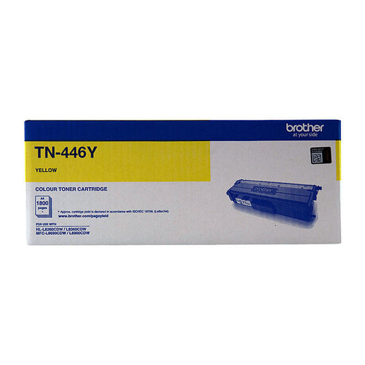 Brother TN446Y Yellow Genuine Toner Cartridge