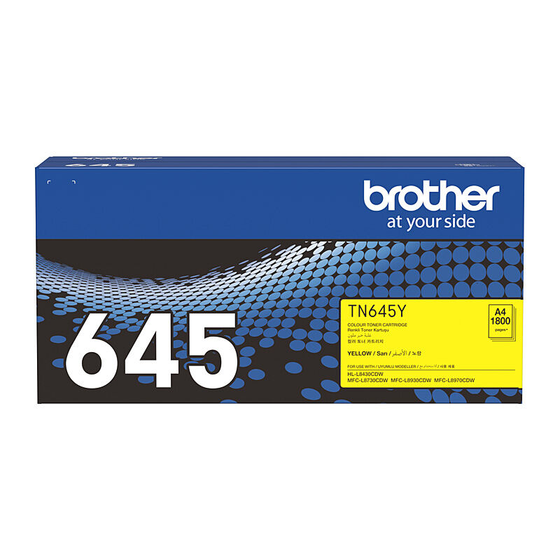 Brother TN645Y Genuine Toner Cartridge