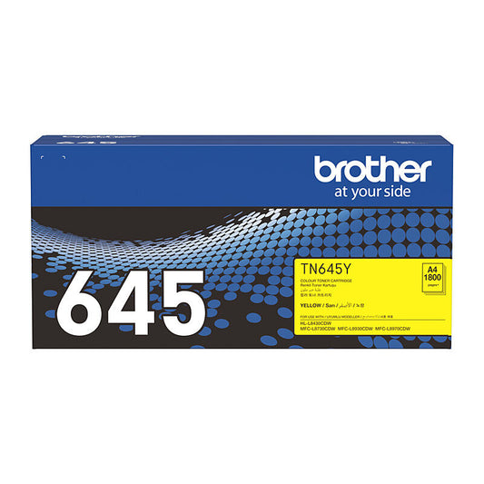 Brother TN645Y Genuine Toner Cartridge