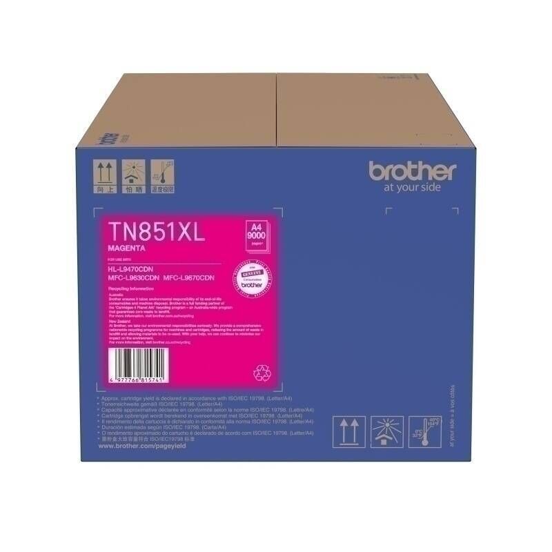 Brother TN851XLM Magenta Genuine Toner Cartridge