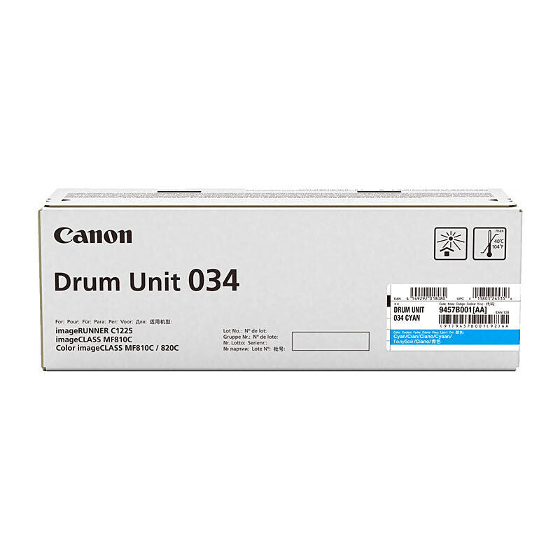 Canon CART034CD Cyan Genuine Toner Cartridge