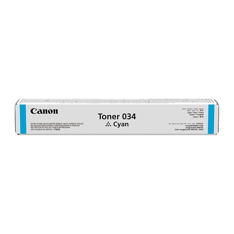 Canon CART034 Cyan Genuine Toner Cartridge
