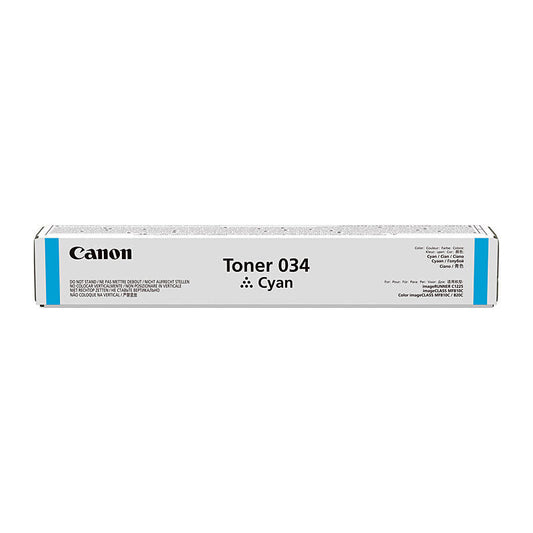 Canon CART034 Cyan Genuine Toner Cartridge