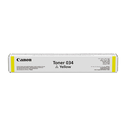 Canon CART034Y Yellow Genuine Toner Cartridge