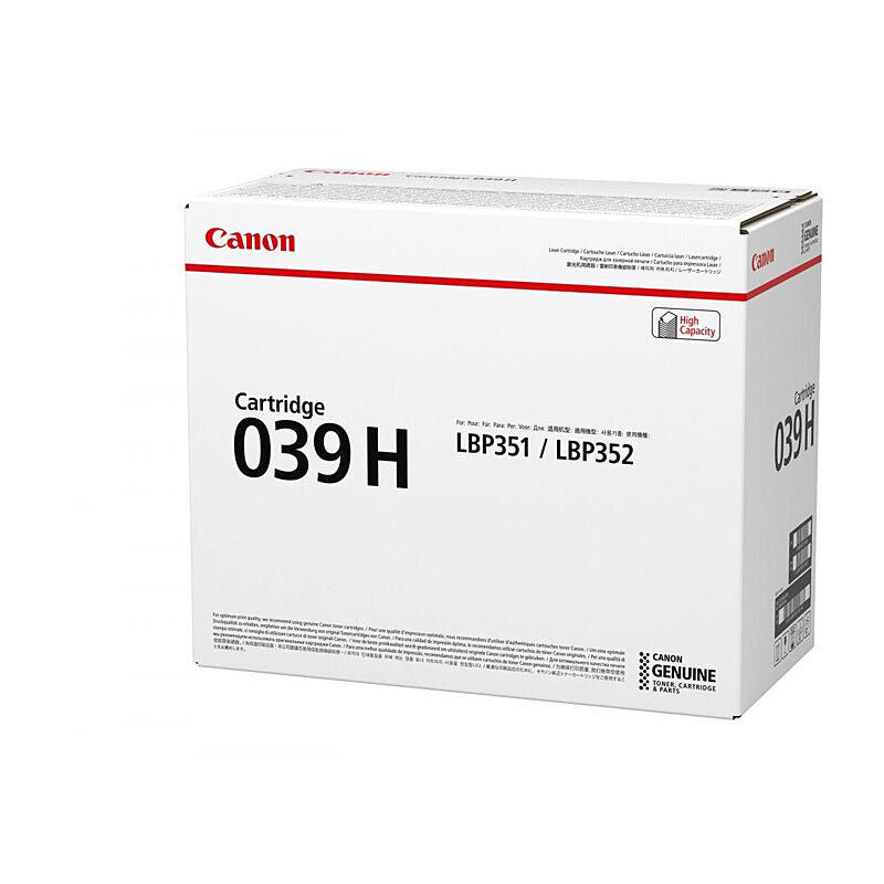 Canon CART039II Black Genuine Toner Cartridge