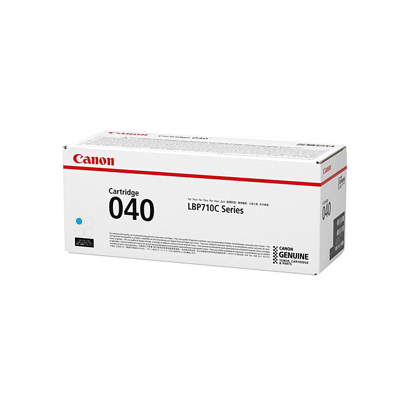 Canon CART040C Cyan Genuine Toner Cartridge