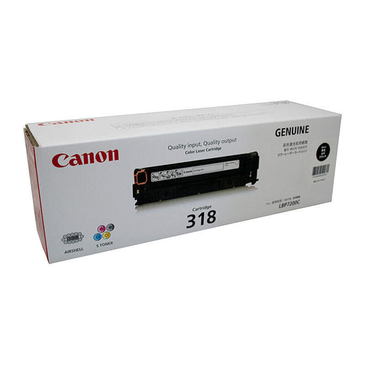 Canon CART318BK Black Genuine Toner Cartridge