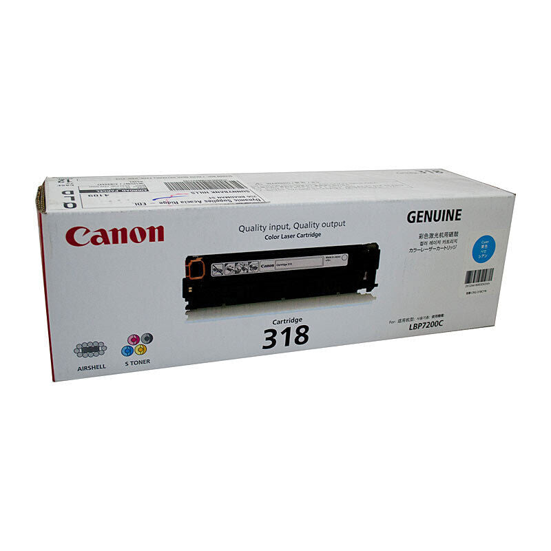 Canon CART318C Cyan Genuine Toner Cartridge