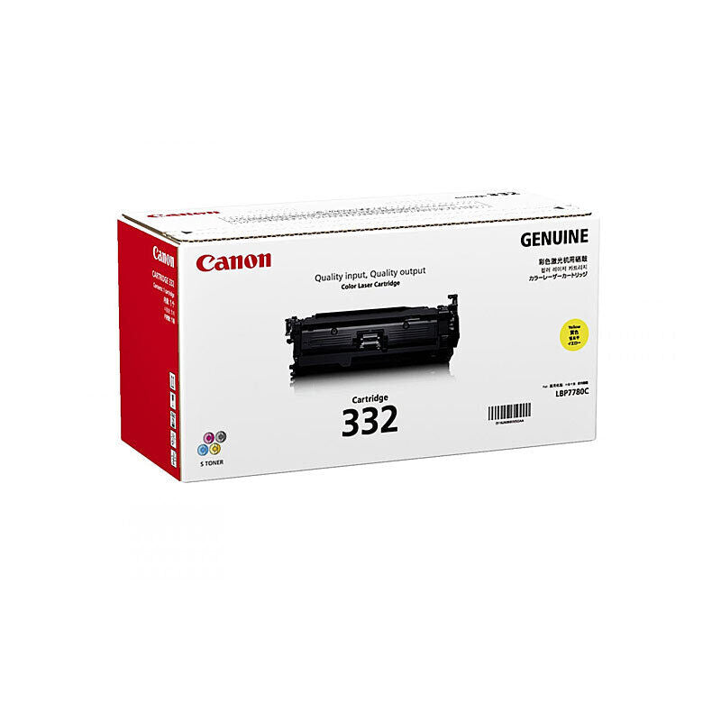 Canon CART332Y Yellow Genuine Toner Cartridge