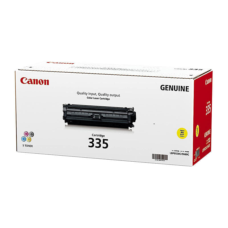 Canon CART335EY Yellow Genuine Toner Cartridge