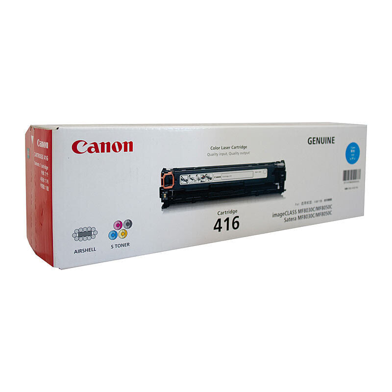 Canon CART416C Cyan Genuine Toner Cartridge