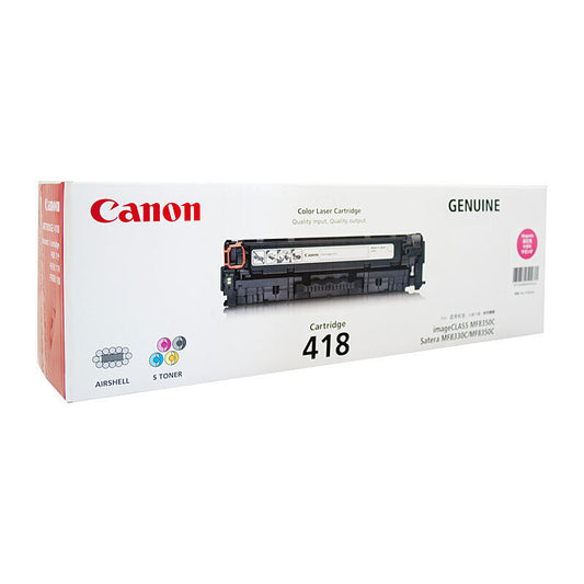 Canon CART418M Magenta Genuine Toner Cartridge