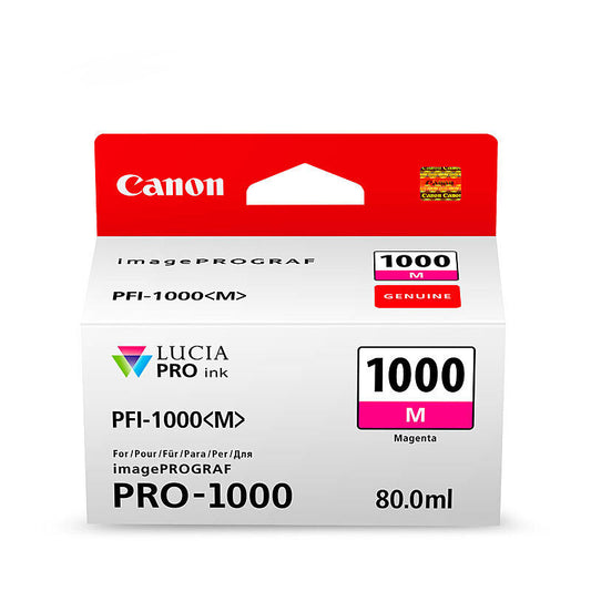 Canon PFI1000M Magenta Genuine Ink Cartridge