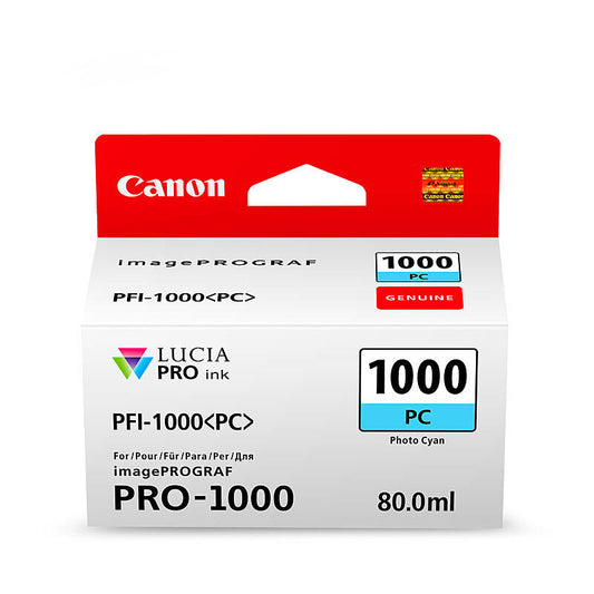 Canon PFI1000PC Cyan Genuine Toner Cartridge