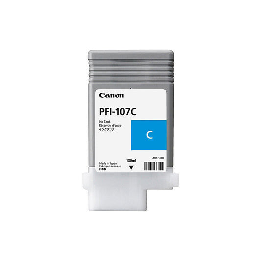 Canon PFI107C Cyan Genuine Ink Cartridge