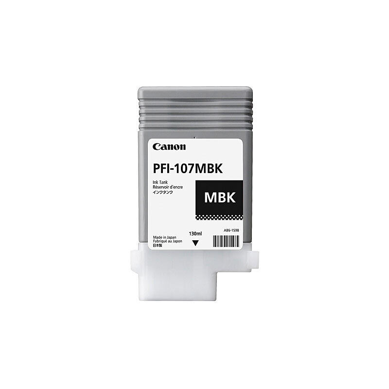 Canon PFI107MBK Matte Black Genuine Ink Cartridge