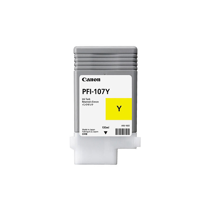Canon PFI107Y Yellow Genuine Ink Cartridge