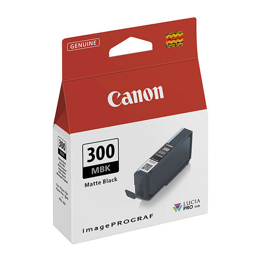 Canon PFI300MBK Black Genuine Ink Bottle