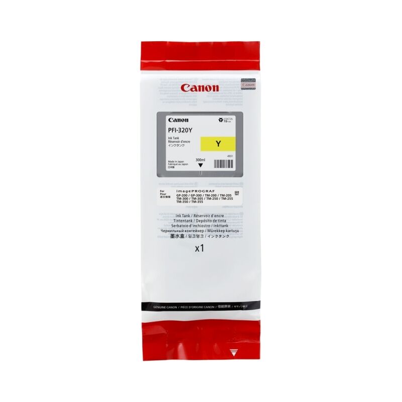 Canon PFI320Y Yellow Genuine Ink Cartridge