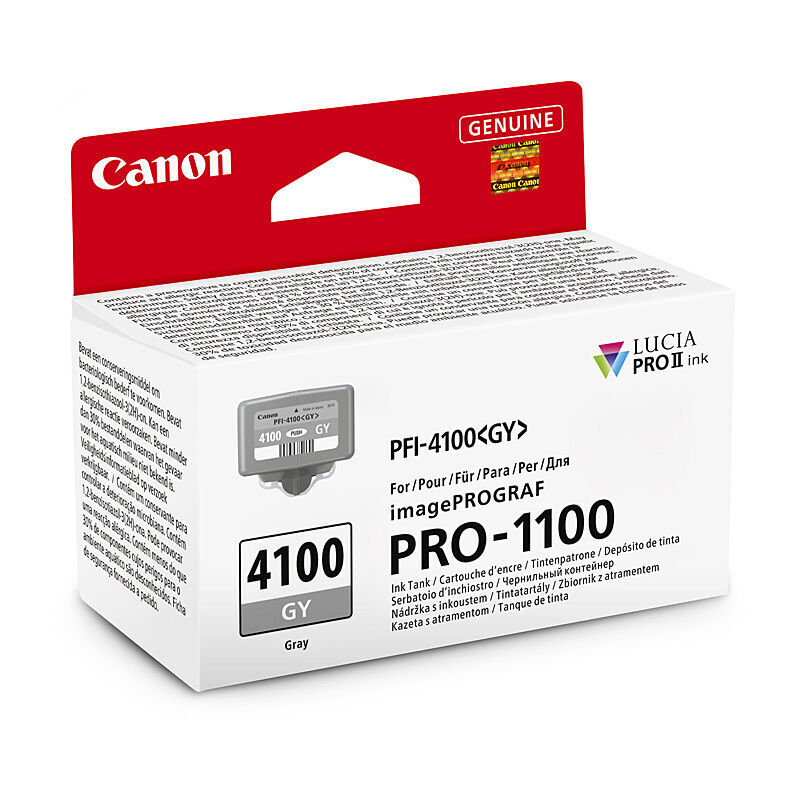 Canon PFI4100GY Grey Genuine Toner Cartridge