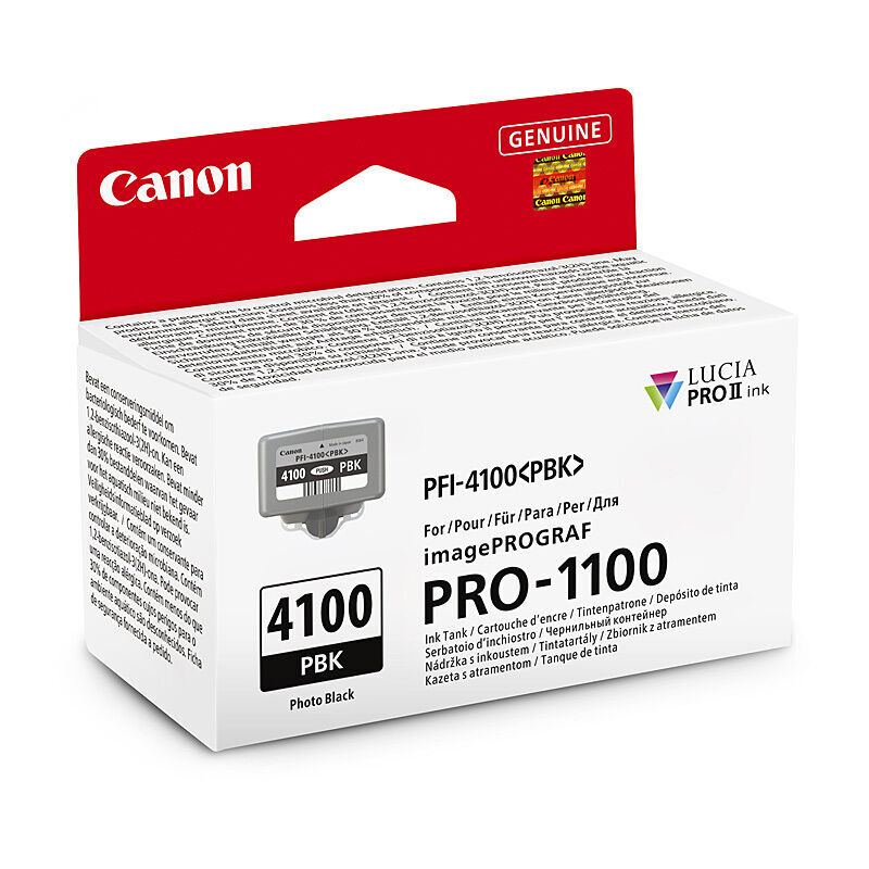 Canon PFI4100PBK Photo Black Genuine Ink Cartridge