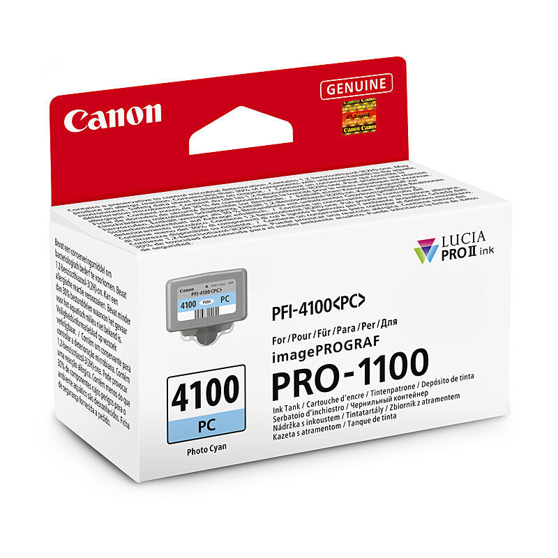 Canon PFI4100PC Cyan Genuine Toner Cartridge