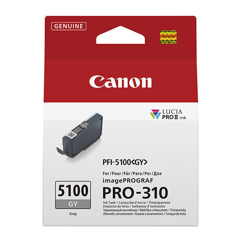 Canon PFI5100GY Grey Genuine Toner Cartridge