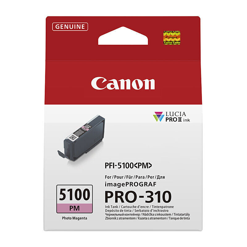 Canon PFI5100PM Magenta Genuine Toner Cartridge