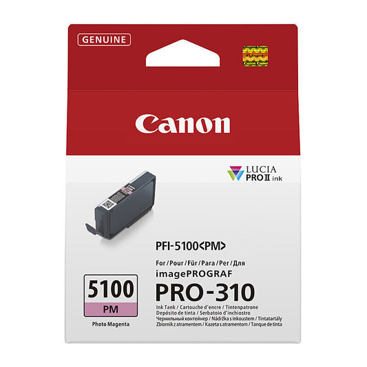 Canon PFI5100PM Magenta Genuine Toner Cartridge