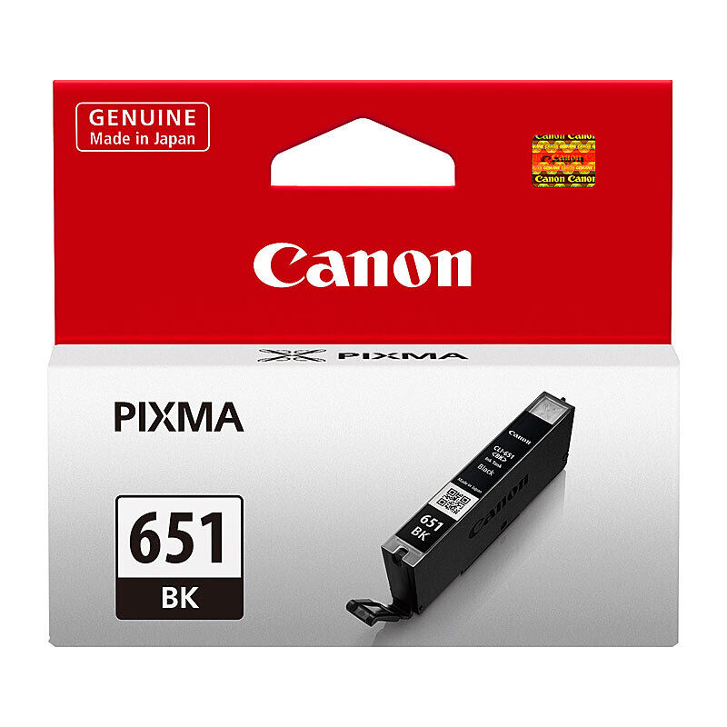 Canon CLI651BK Black Genuine Toner Cartridge