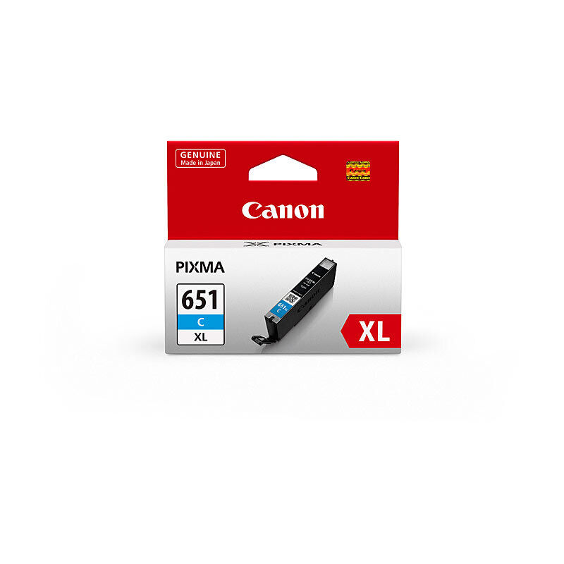 Canon CLI651XLC Cyan Genuine Toner Cartridge