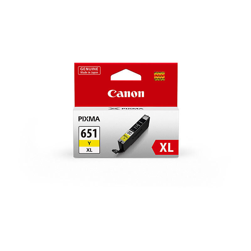 Canon CLI651XLY Yellow Genuine Toner Cartridge