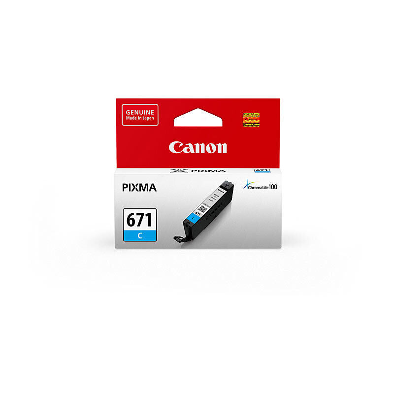 Canon CLI671C Cyan Genuine Toner Cartridge