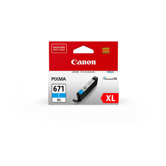 Canon CLI671XLC Cyan Genuine Ink Cartridge