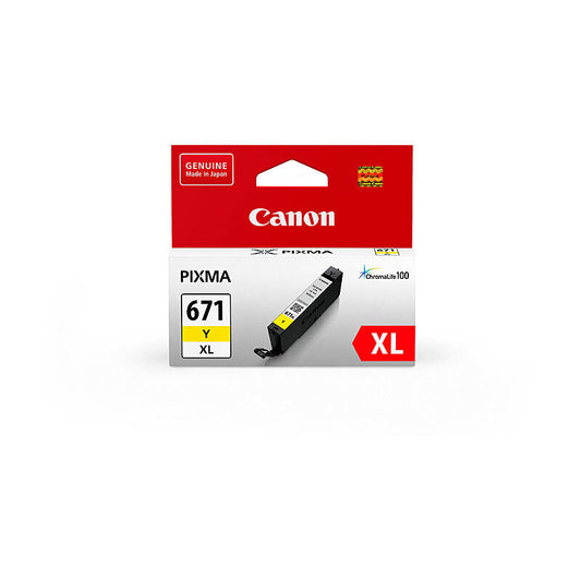 Canon CLI671XLY Yellow Genuine Toner Cartridge