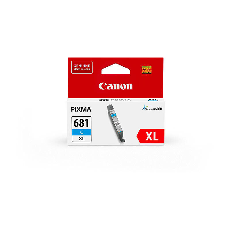 Canon CLI681XLC Cyan Genuine Toner Cartridge