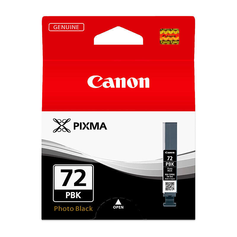 Canon PGI72PBK Black Genuine Toner Cartridge
