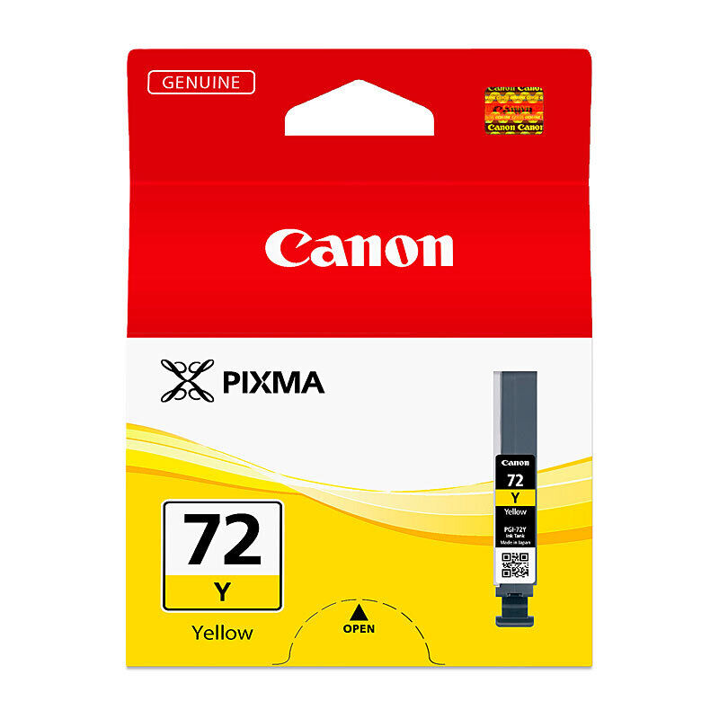 Canon PGI72Y Yellow Genuine Toner Cartridge