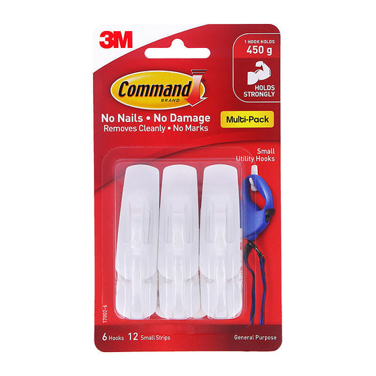 CMD 17002-6 Hooks Pk6 Bag4