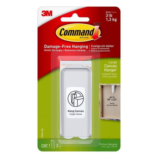 Command 17044-ES Large Canvas Hanger - Box of 4