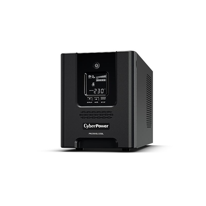 CyberPower PRO Tower Smart App UPS System 2200VA [PR2200ELCDSL]