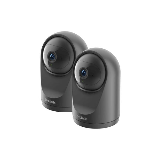 D-Link Compact Full HD Pan & Tilt Wi-Fi Camera 2 Pack [DCS-6500LHV2/2PK]