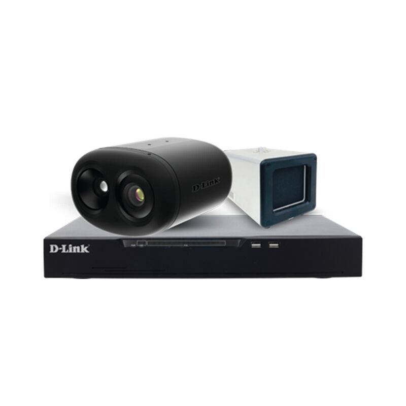 D-Link Thermal Security Solution with Advanced Facial Recognition NVR [DCS-9200T]