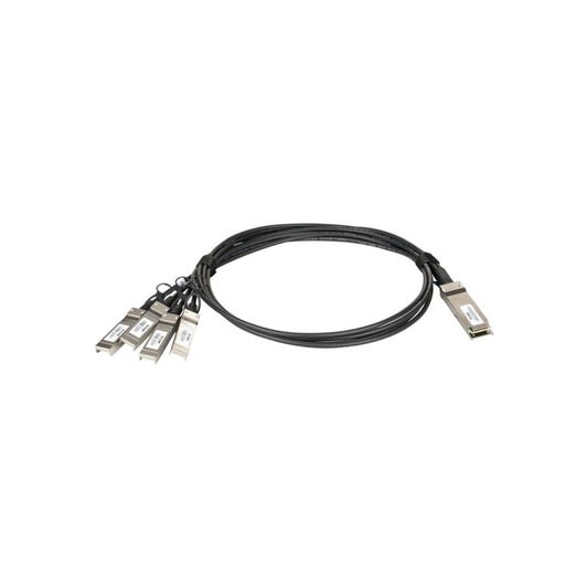 D-Link QSFP+ to 4x 10G SFP+ Direct Attach Cable (1m) [DEM-CB100QXS-4XS]