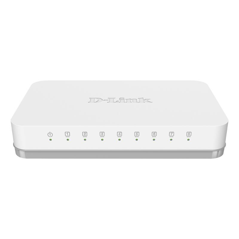 D-Link 8-Port Gigabit Desktop Switch [DGS-1008A]
